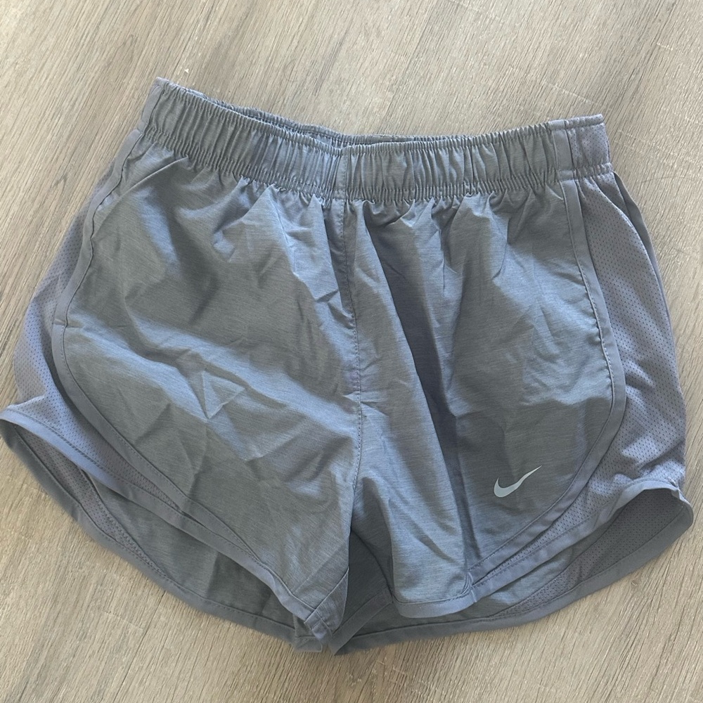 Nike Gray Athletic Shorts Lightweight DRI-FIT